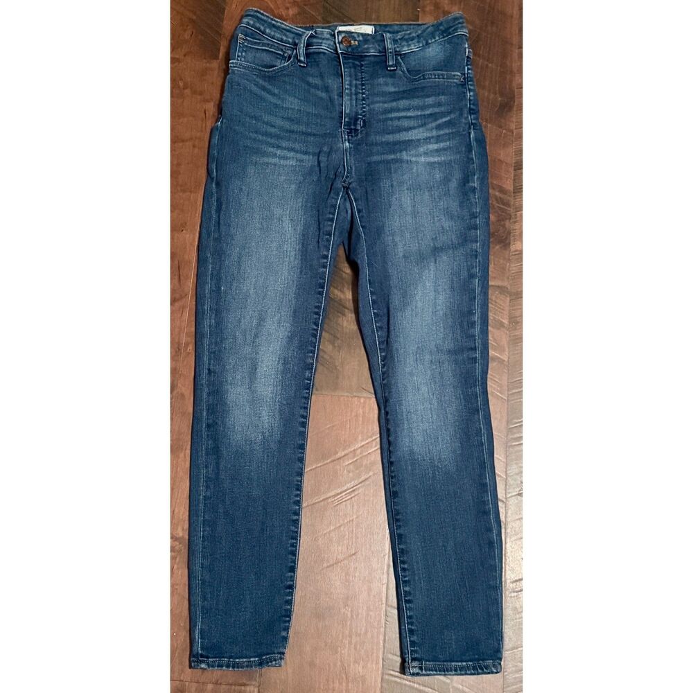 Madewell Women's Curvy Roadtripper Skinny Jeans Size 27 Medium Wash Denim